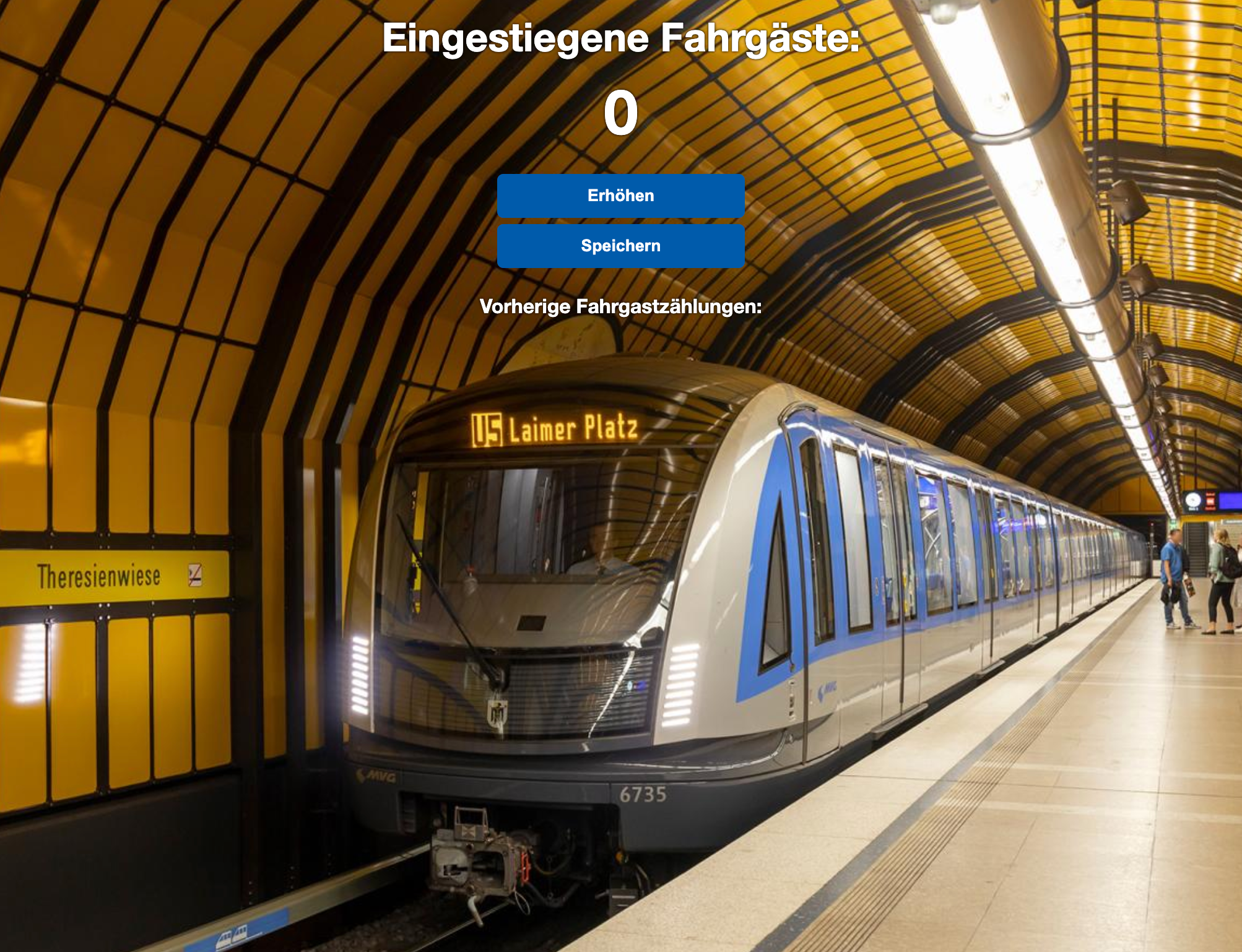 Passenger Counter App