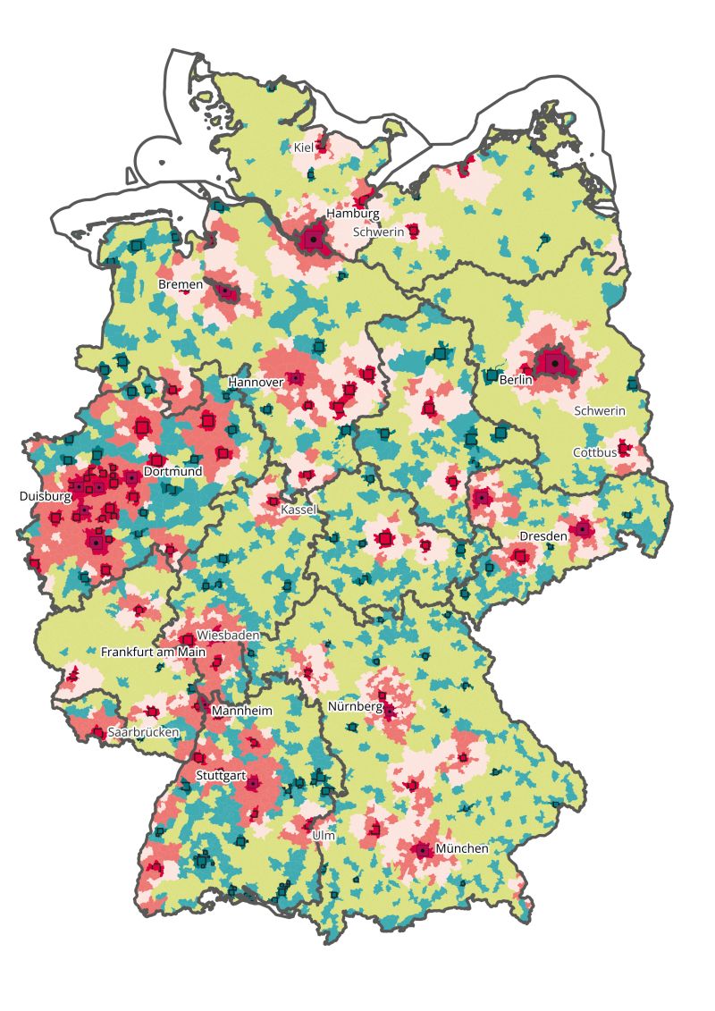 QGIS Geometry Generator output